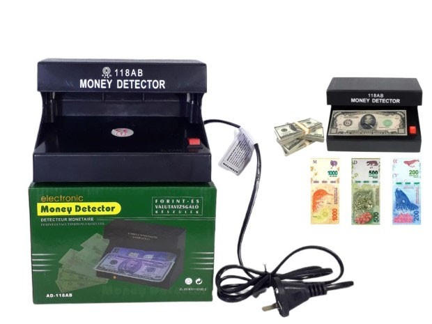 &u+ DETECTOR DE BILLETES FALSOS